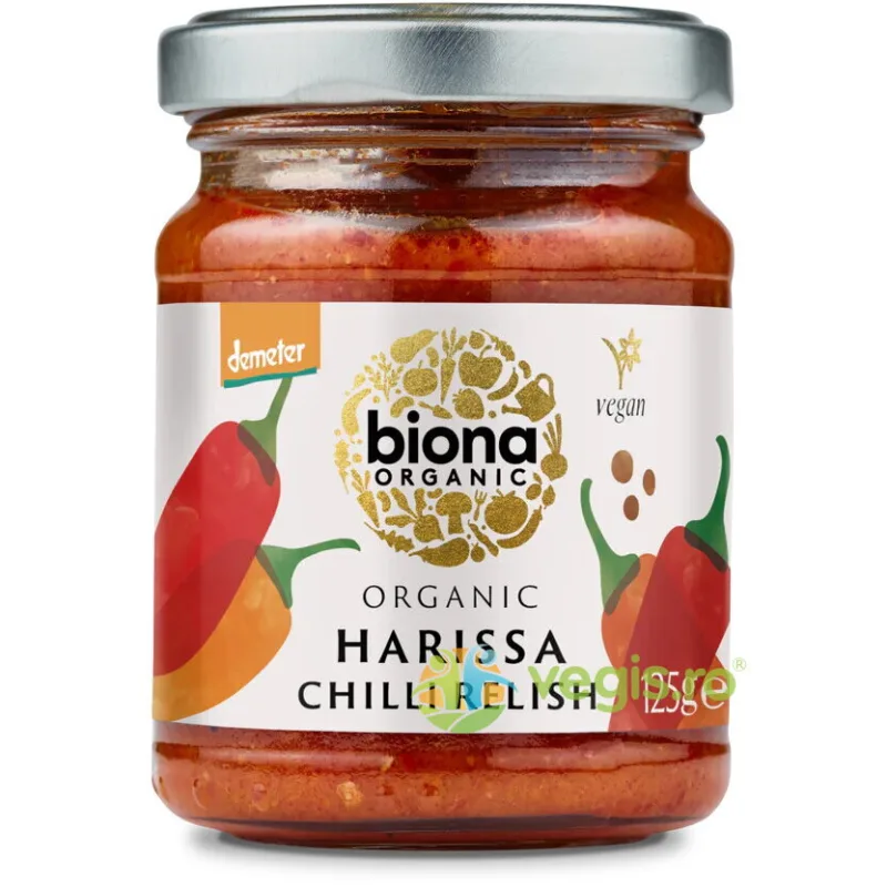 Sos Chilli Harissa Ecologic/Bio 125g BIONA — preț și oferte