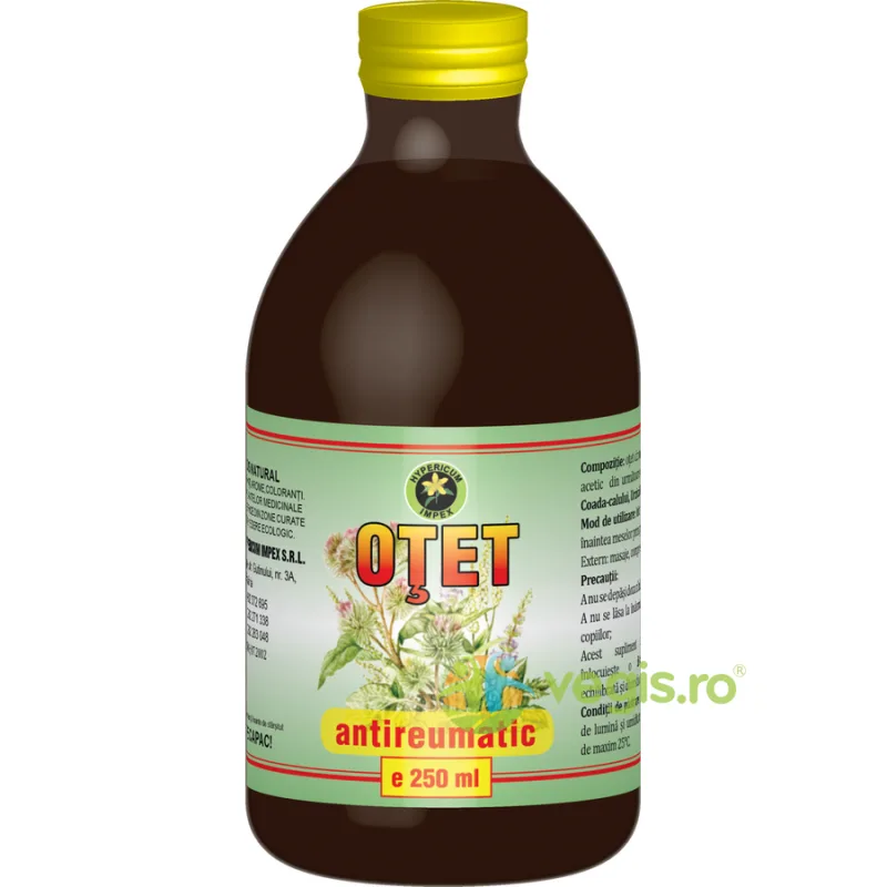 Otet Antireumatic 250ml Hypericum — preț și oferte