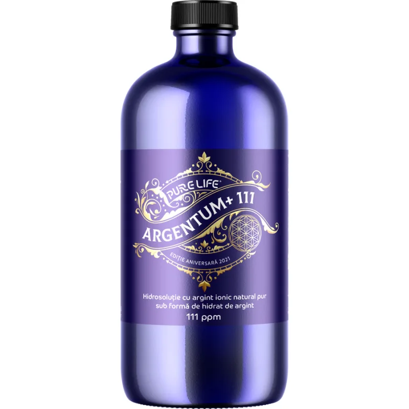 Argentum 111ppm 480ml PURE LIFE — preț și oferte
