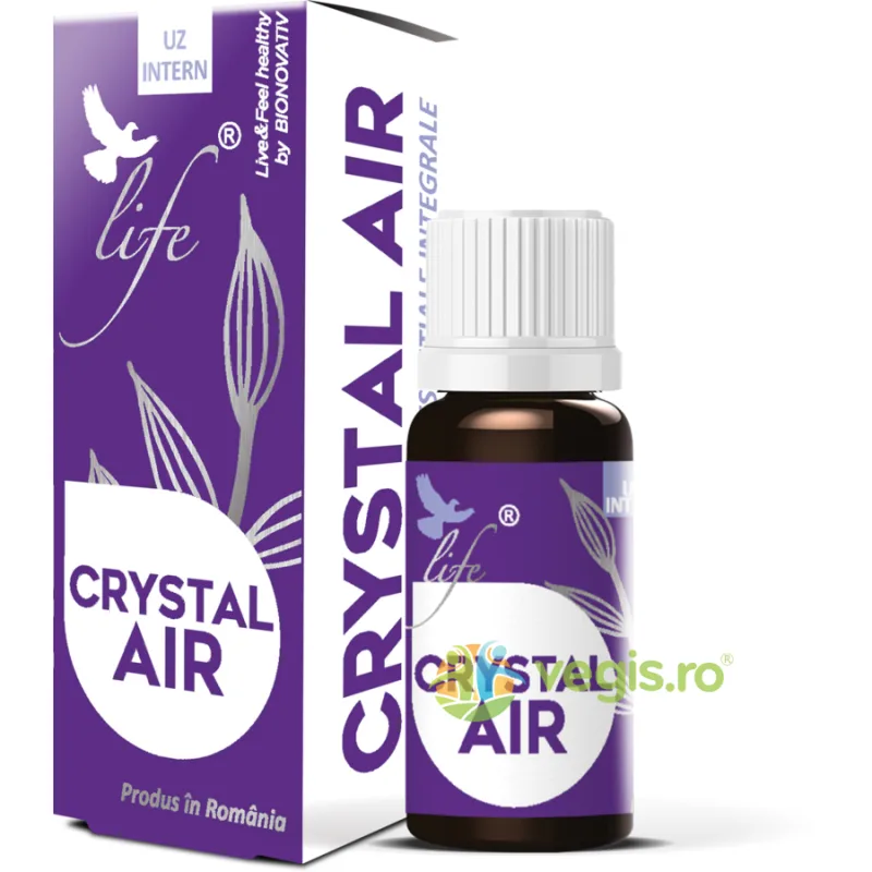 Crystal Air Amestec de Uleiuri Esentiale pentru Uz Intern 10ml BIONOVATIV — preț și oferte