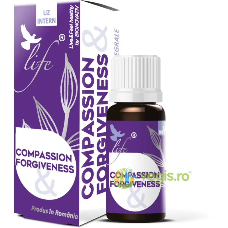 Compassion & Forgiveness Amestec de Uleiuri Esentiale pentru Uz Intern 10ml BIONOVATIV — preț și oferte