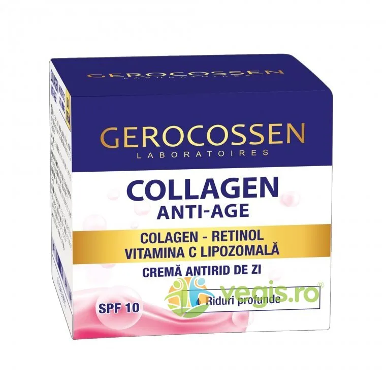 Crema Antirid de Zi Collagen - Riduri  Profunde 50ml — preț și oferte