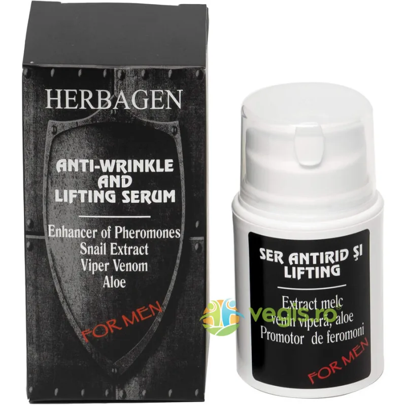Ser Antirid Lifting pentru Barbati 50g Herbagen — preț și oferte
