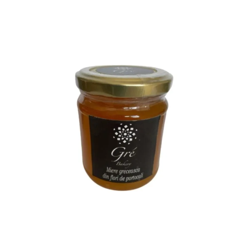 Miere greceasca de flori de portocali, 250g, Gre Bakery — preț și oferte