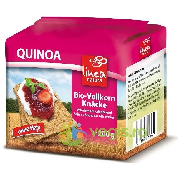 Paine Crocanta cu Quinoa Ecologica/Bio 200g LINEA NATURA — preț și oferte