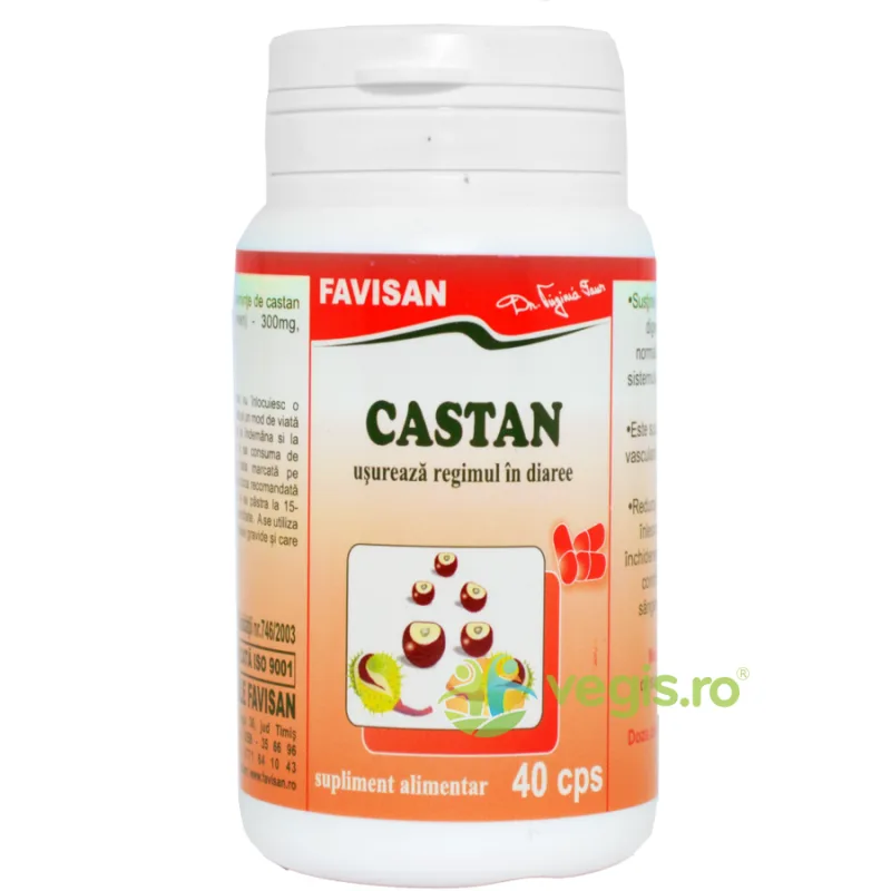 Castan 40cps Favisan — preț și oferte
