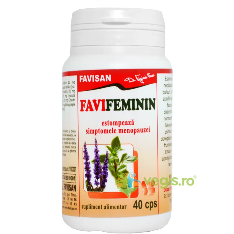 Favi Feminin 40cps Favisan — preț și oferte