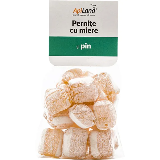 Pernite cu Miere si Pin 100g APILAND — preț și oferte