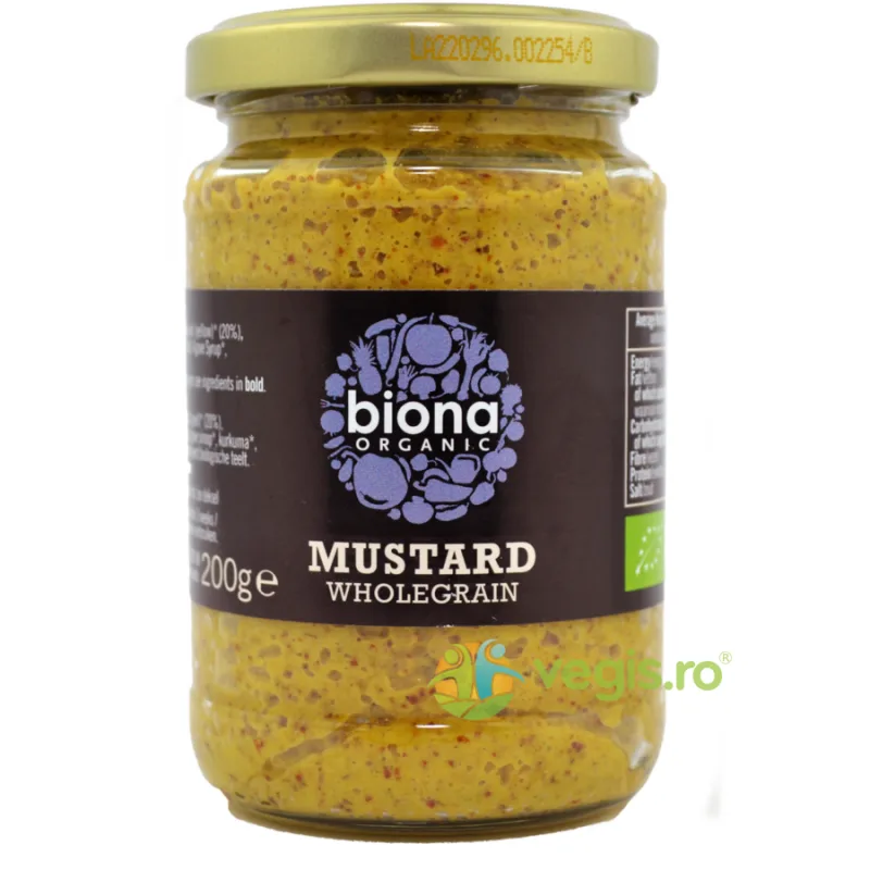 Mustar Integral Ecologic/Bio 200g BIONA — preț și oferte