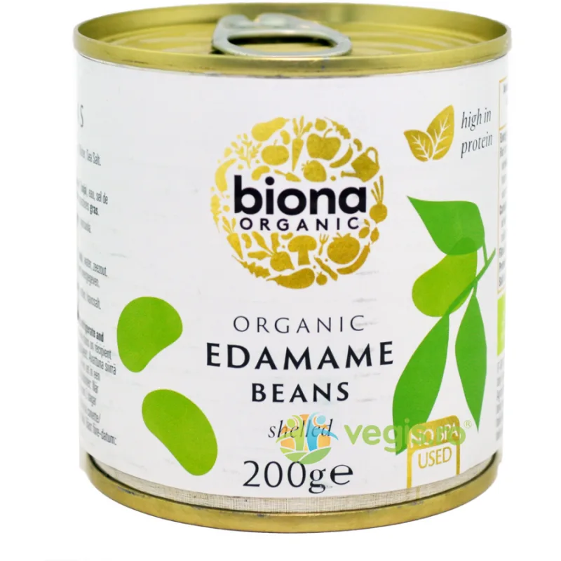 Boabe de Soia Edamame Ecologice/Bio 200g BIONA — preț și oferte