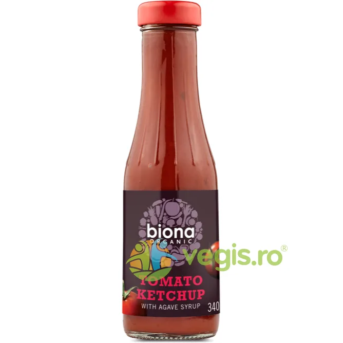 Ketchup cu Sirop de Agave Ecologic/Bio 340g BIONA — preț și oferte