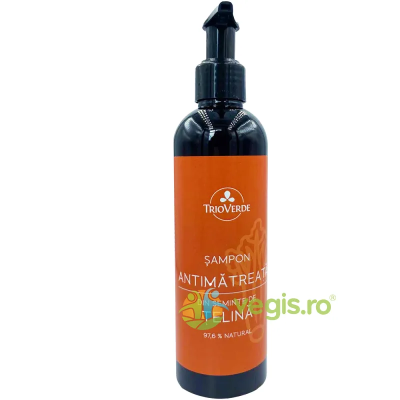 Sampon Antimatreata cu Extract de Samburi de Telina 250ml TRIO VERDE — preț și oferte