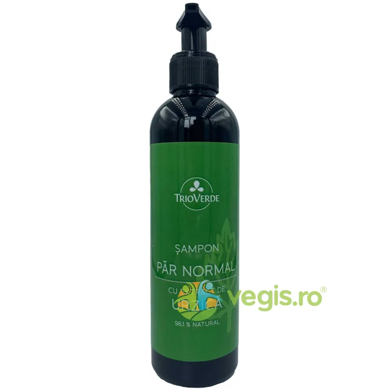 Sampon pentru Par Normal cu Extract de Urzica 250ml TRIO VERDE — preț și oferte