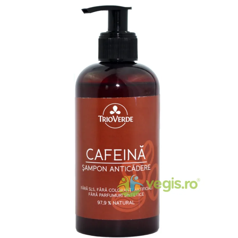Sampon Anticadere cu Cafeina 250ml TRIO VERDE — preț și oferte