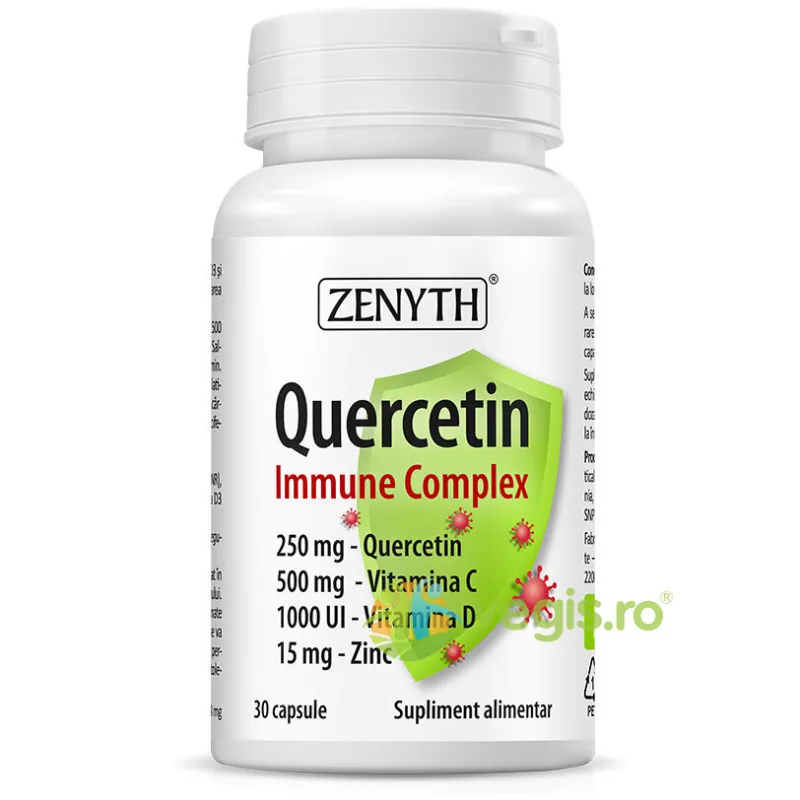 Quercetin Immune Complex 30cps Zenyth — preț și oferte
