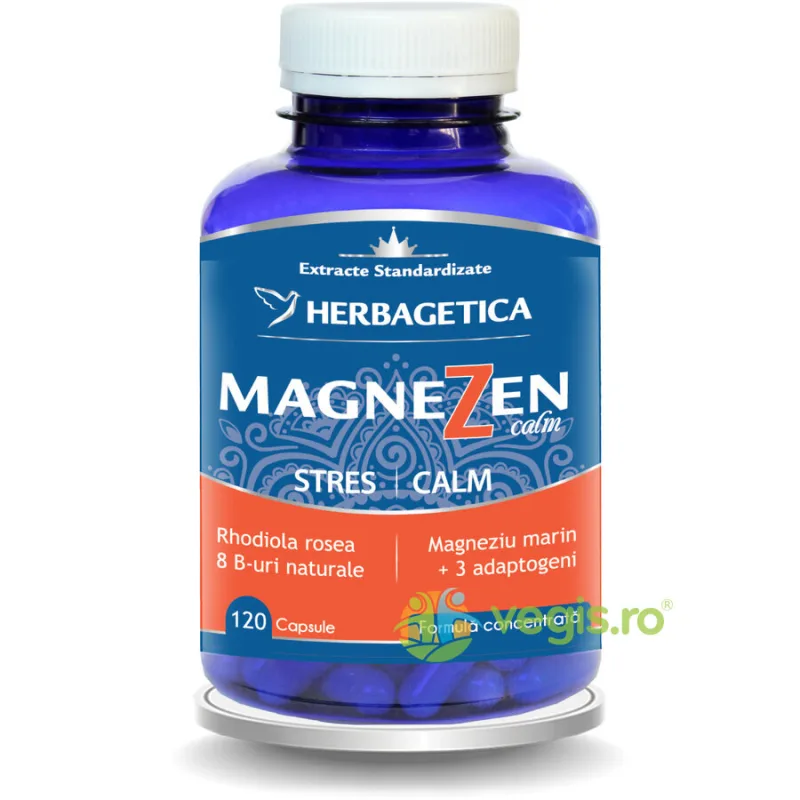 Magnezen Calm 120cps HERBAGETICA — preț și oferte