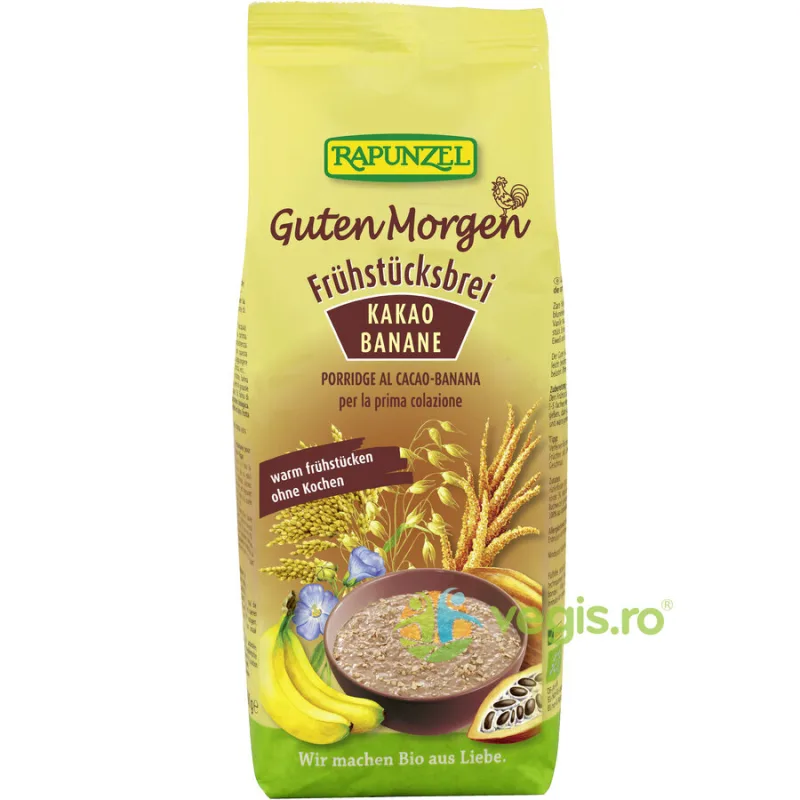Terci cu Banane si Cacao Ecologic/Bio 500g Rapunzel — preț și oferte