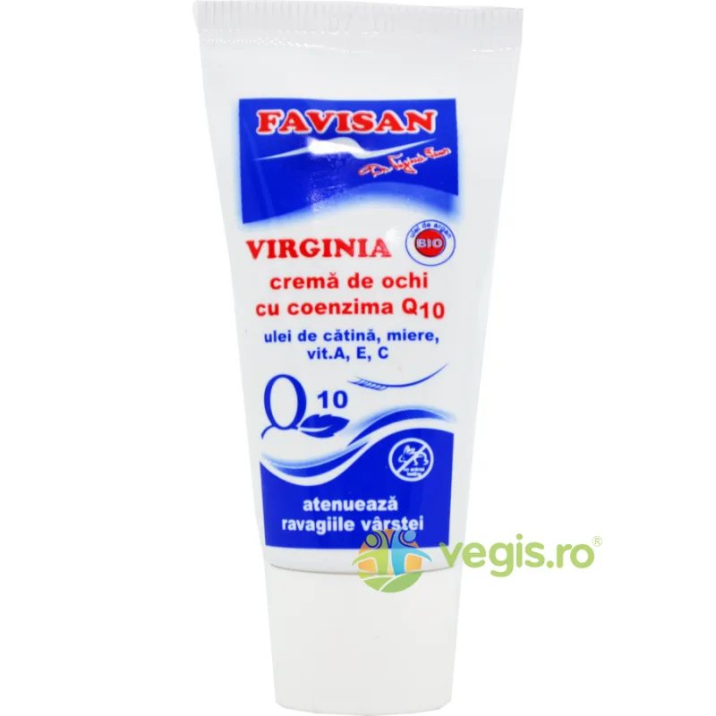 Virginia Crema de Ochi cu Coenzima Q10 30ml Favisan — preț și oferte