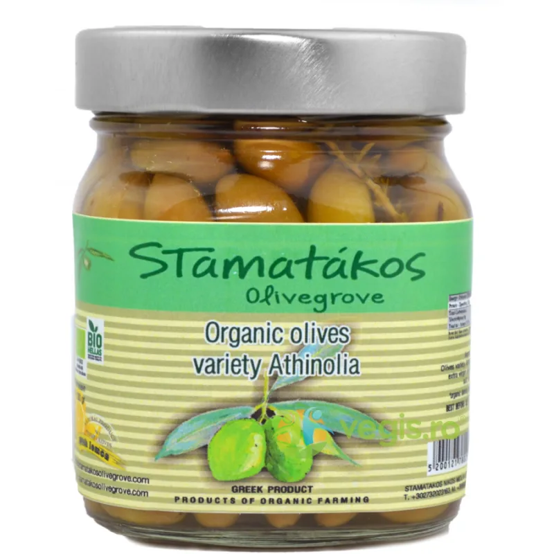 Masline Verzi Ecologic/Bio 290g STAMATAKOS&nbsp;OLIVEGROVE — preț și oferte