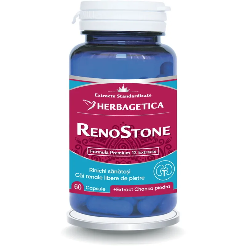 Renostone 60cps HERBAGETICA — preț și oferte