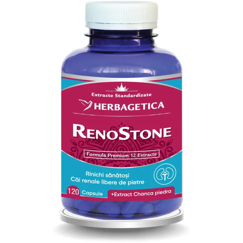 Renostone 120cps HERBAGETICA — preț și oferte