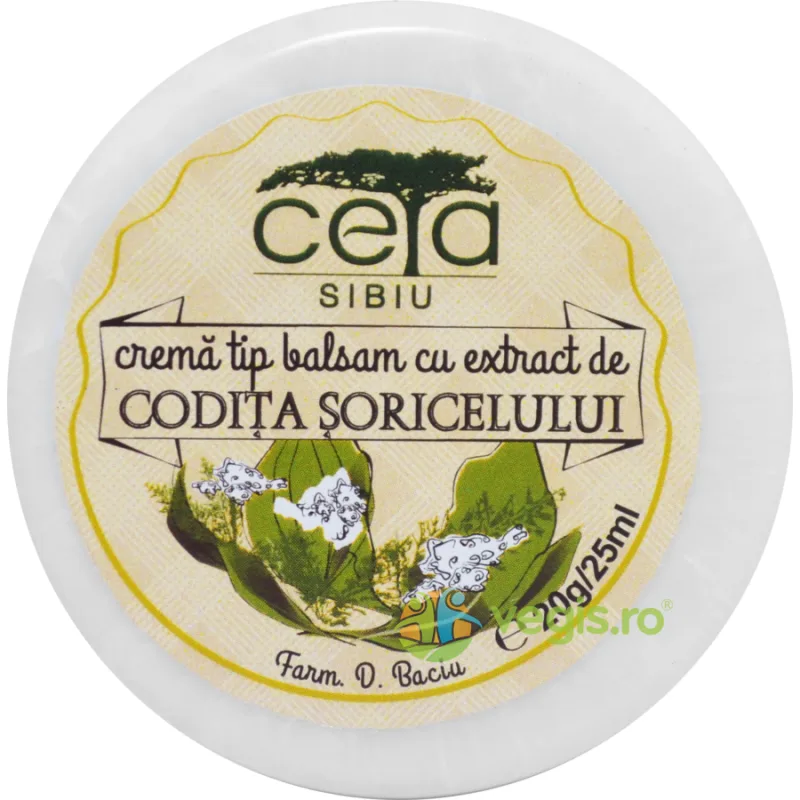 Unguent cu Extract de Coada Soricelului 20g Ceta Sibiu — preț și oferte