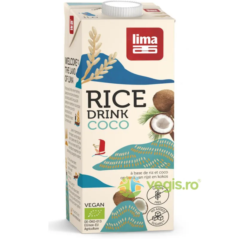 Bautura de Orez cu Cocos Ecologic/Bio 1L LIMA — preț și oferte