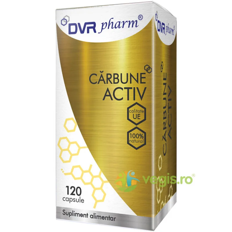 Carbune Activ 120cps DVR&nbsp;PHARM — preț și oferte