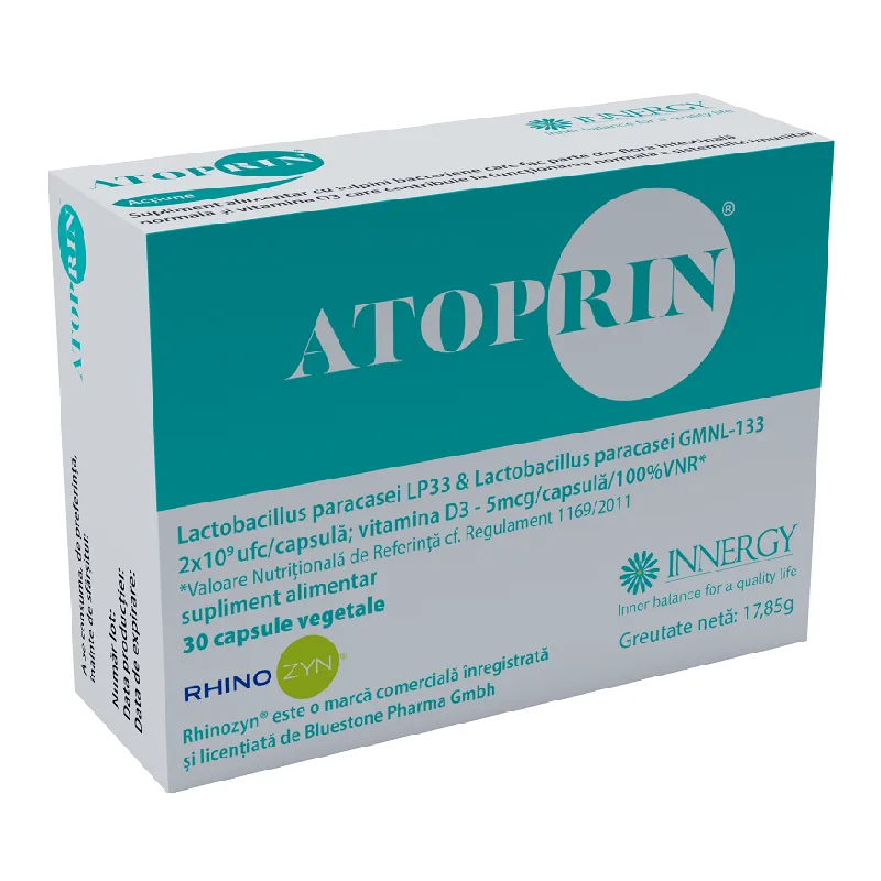 Atoprin, 30 capsule, Innergy — preț și oferte