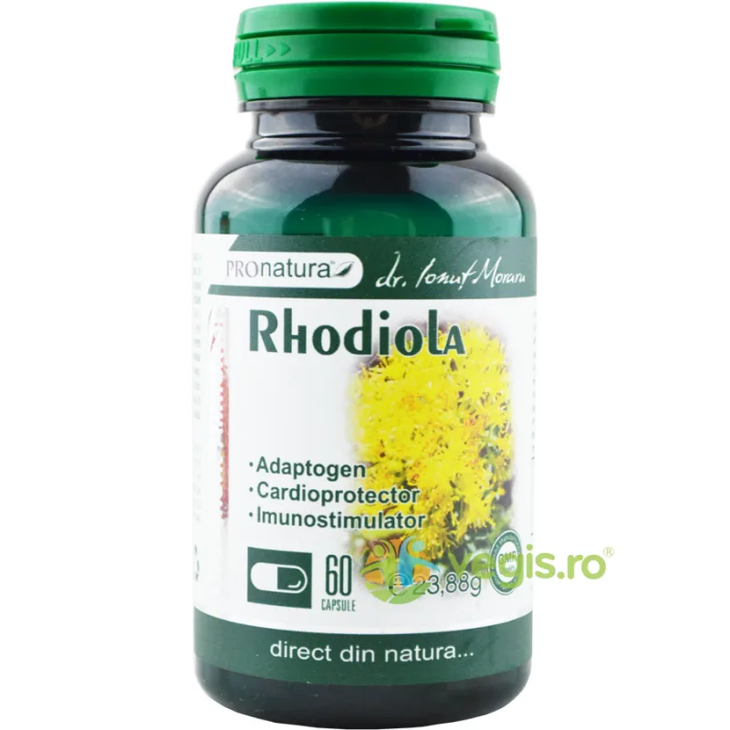 Rhodiola 60cps Medica - Pro Natura — preț și oferte