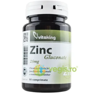 Gluconat de Zinc 25mg 90tb