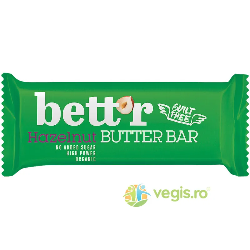 Baton cu Alune de Padure Ecologic/Bio 30g BETTR — preț și oferte
