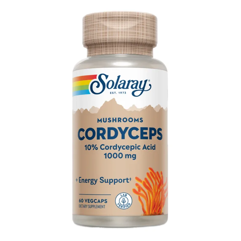 Cordyceps Solaray, 60 capsule, Secom — preț și oferte