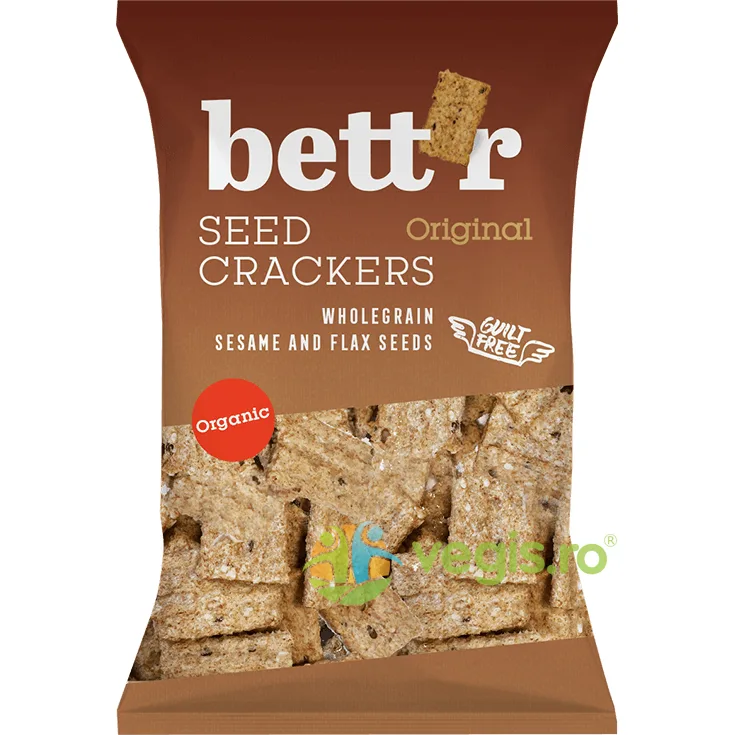 Crackers Integrali Ecologici/Bio 150g BETTR — preț și oferte