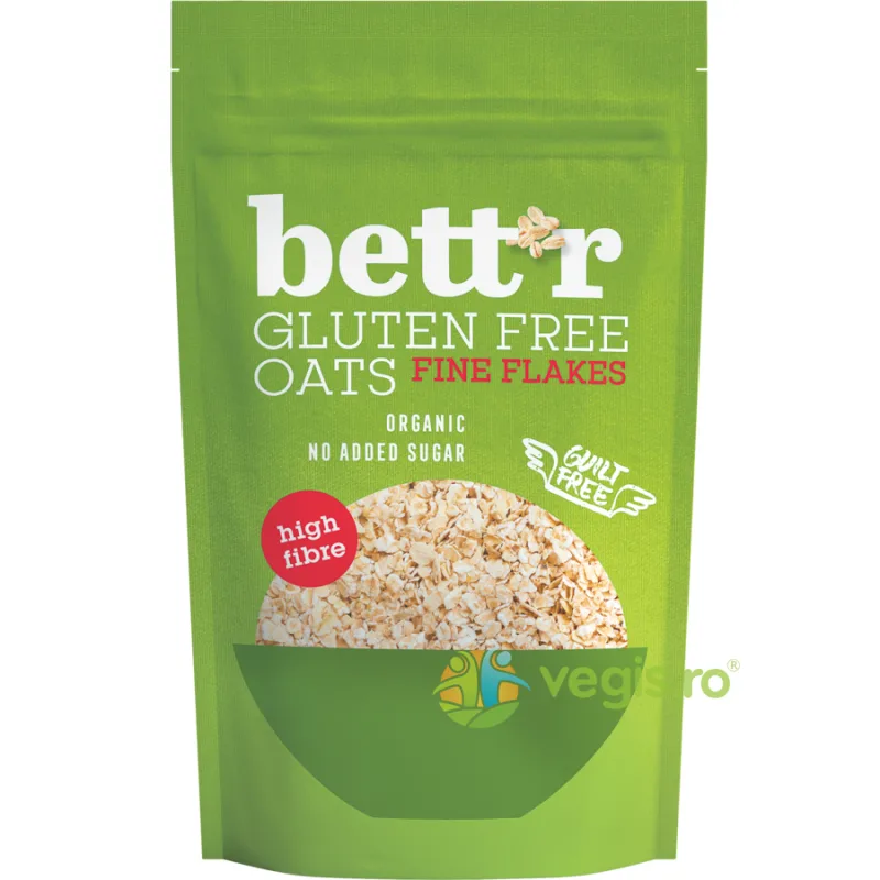Fulgi de Ovaz Fini fara Gluten 300g BETTR — preț și oferte