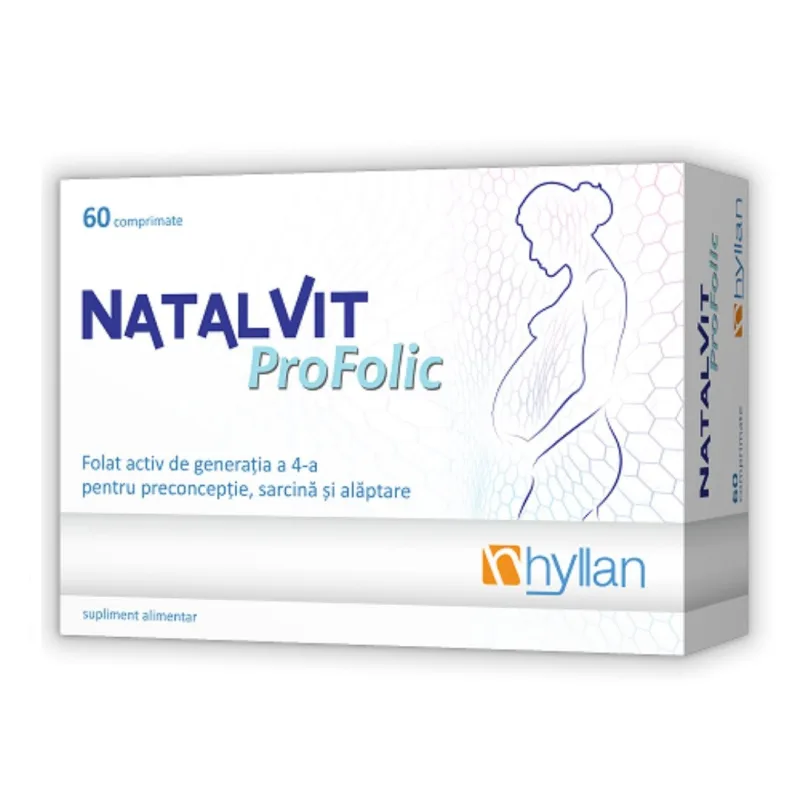 Natalvit Profolic, 60 comprimate HYLLAN PHARMA — preț și oferte