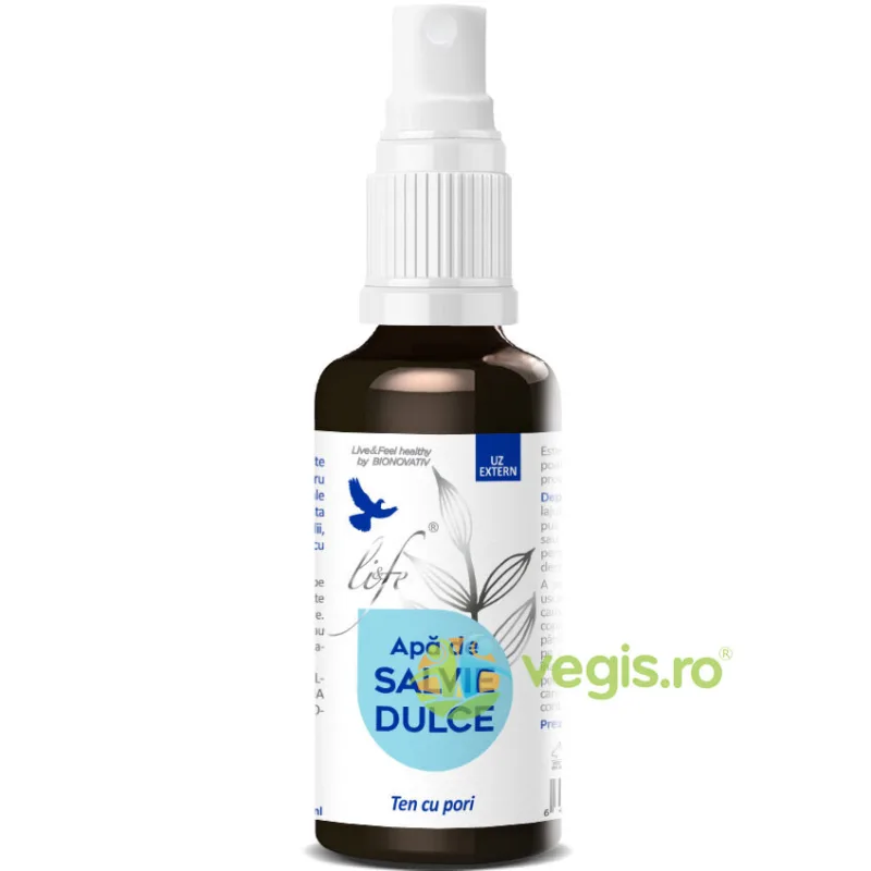 Apa de Salvie Dulce 100ml BIONOVATIV — preț și oferte