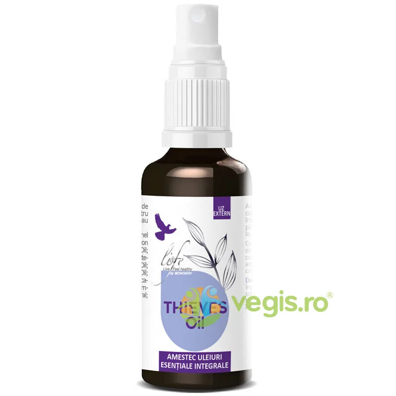 Thieves Oil Spray 50ml BIONOVATIV — preț și oferte