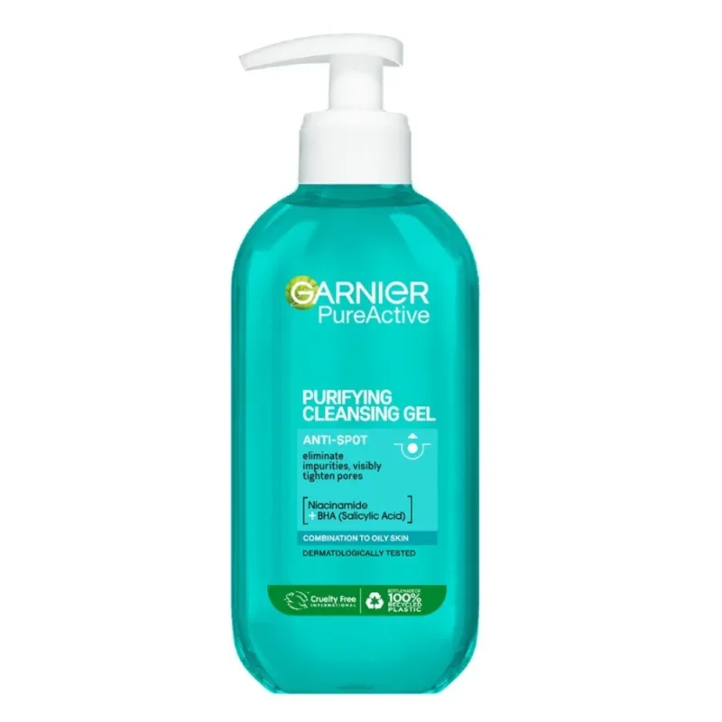 Gel de curatare pentru ten gras Pure Active Skin Naturals, 200 ml, Garnier — preț și oferte