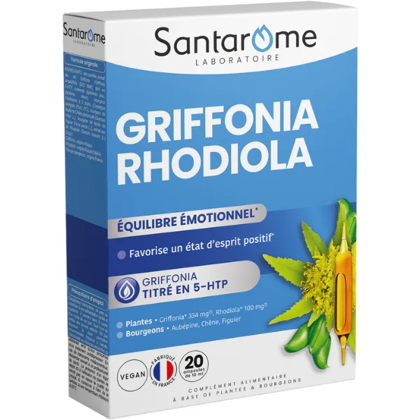 Griffonia Rhodiola 20fiole SANTAROME — preț și oferte