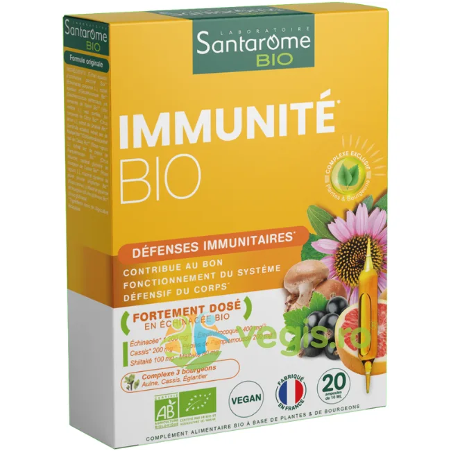 Imunitate Ecologic/Bio 20fiole SANTAROME — preț și oferte