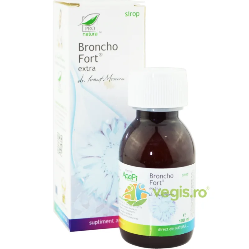 Bronchofort Extra 100ml Medica - Pro Natura — preț și oferte