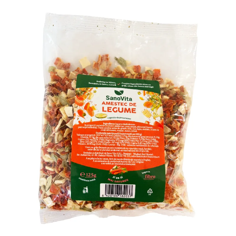 Amestec de legume, 125 g, Sanovita — preț și oferte