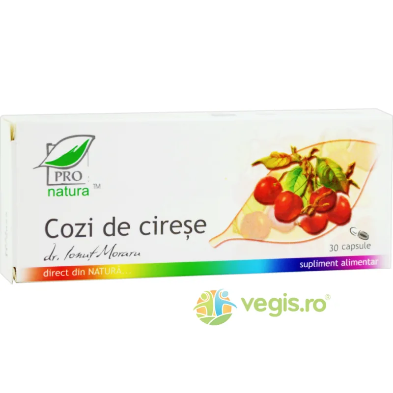 Cozi de Cirese 30cps Medica - Pro Natura — preț și oferte