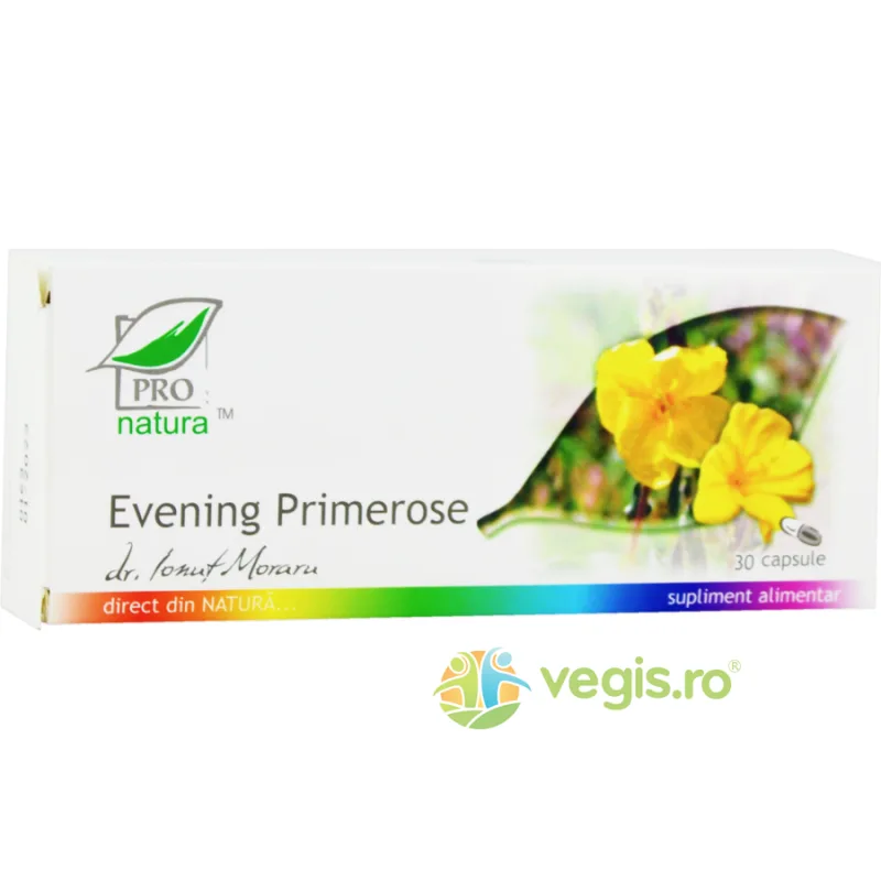 Evening Primerose (Luminita Noptii) 30cps Medica - Pro Natura — preț și oferte