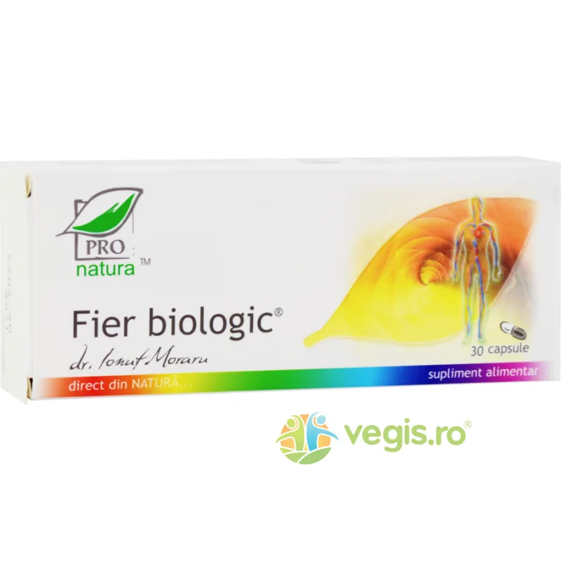 Fier Biologic 30cps Medica - Pro Natura — preț și oferte
