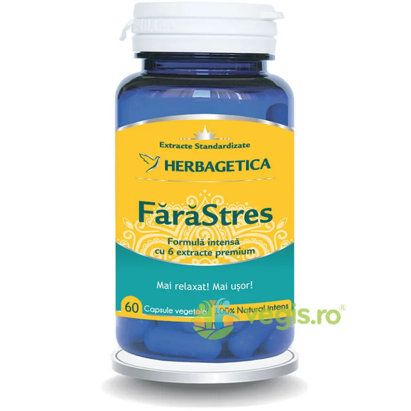 Fara Stres 60cps HERBAGETICA — preț și oferte