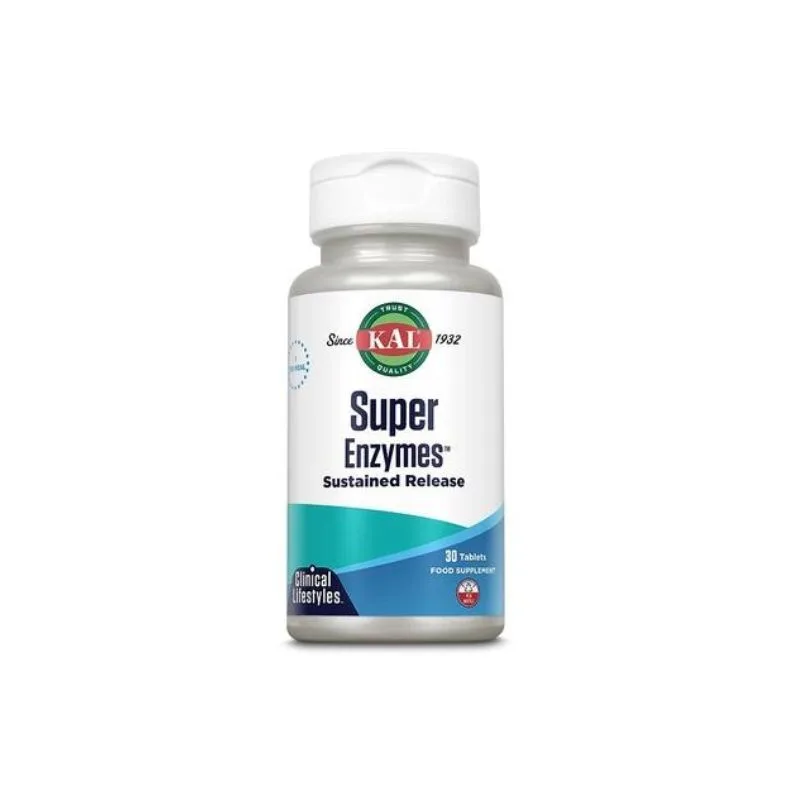 Super Enzymes Kal, 30 tablete, Secom KAL SUA — preț și oferte
