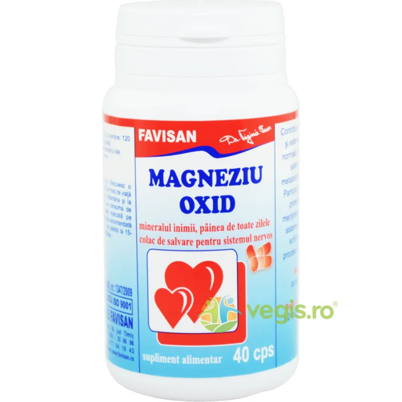 Magneziu Oxid 40cps Favisan — preț și oferte