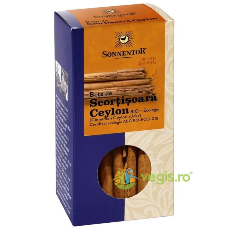 Scortisoara Ceylon - Batoane Ecologica/Bio 18g (6 bucati) SONNENTOR — preț și oferte